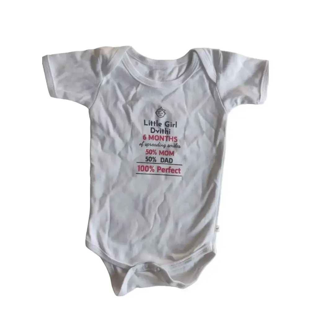 Personalized Little Girl Romper